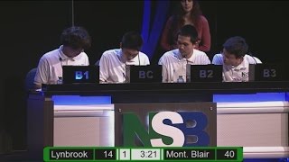 2016 National Science Bowl High School Championship Match
