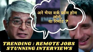 Campus Interview - Work from home trending - How to get Remote Jobs - Sharman Joshi 3 idiots
