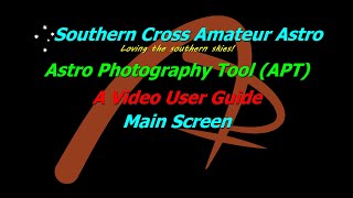Apt Video User Guide - The Main Screen