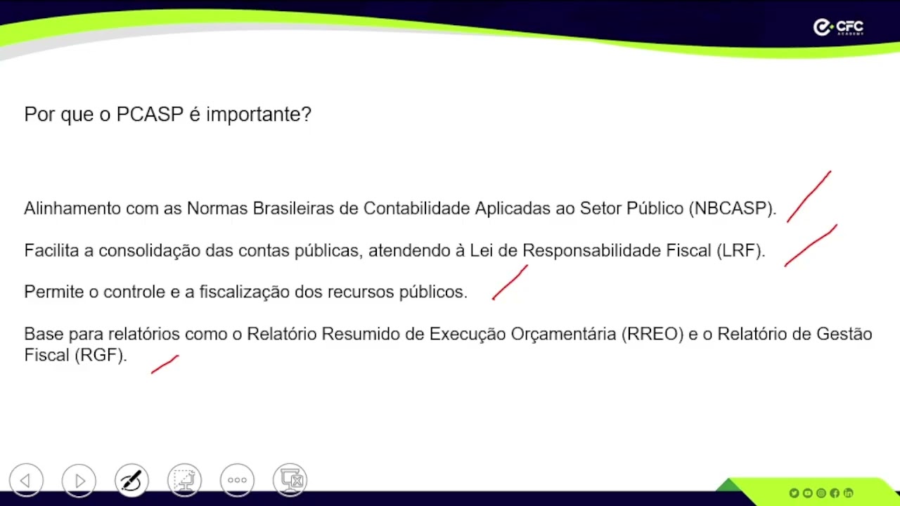 Concursos para Contador - PCASP - AULA 19 🔴