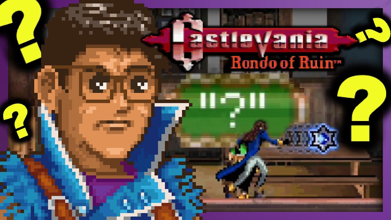 Castlevania Rondo of Ruin (Hack Rom de Castlevania Portrait of Ruin ...