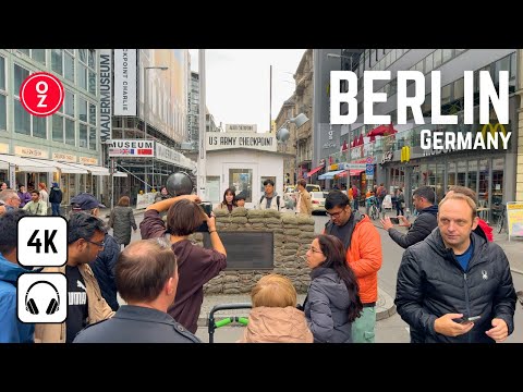 Berlin, Germany | Walking Tour 4K | Oct 29, 2023