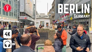 BERLIN - Germany 🇩🇪 4K Walking Tour | Iphone 15 Pro 📹 The city is windy 💨