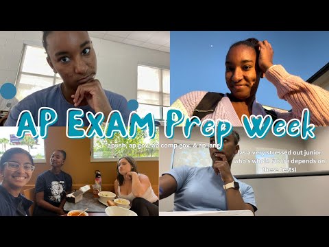 Vlog: preparing for my AP exams *extremely stressed