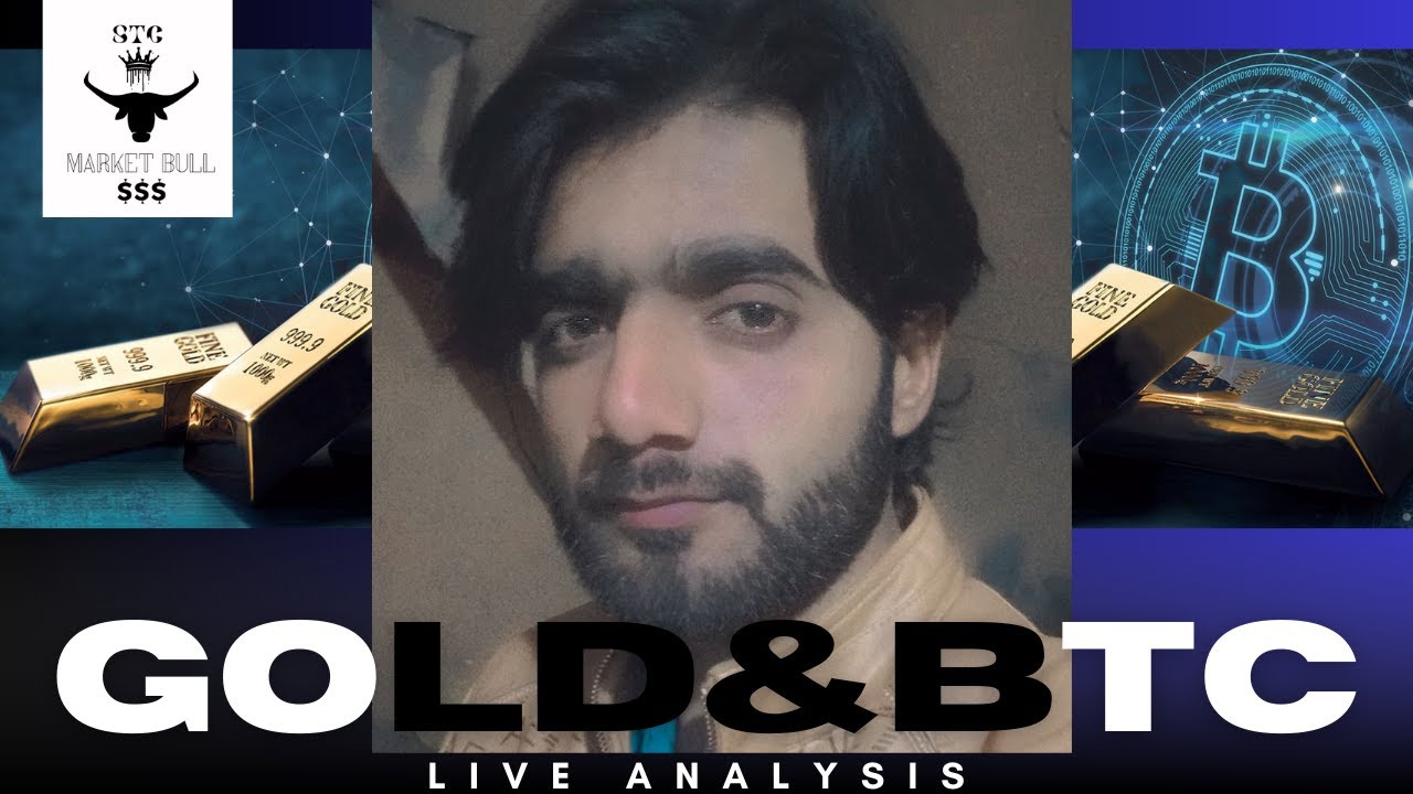 LIVE: Gold (XAUUSD) & Bitcoin (BTC) Chart Analysis | STC Market Bull | Forex & Crypto Education