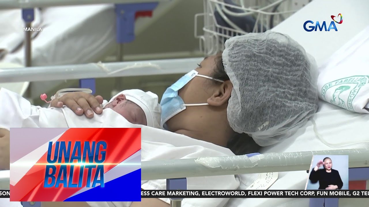 2 New Year babies, isinilang sa Fabella Hospital | Unang Balita