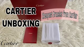 CARTIER UNBOXING | Cheapest Bracelet from Cartier