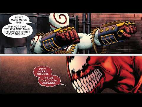 Carnage fights Spider-Man new villain