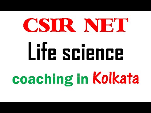 CSIR NET life science coaching in Kolkata - YouTube