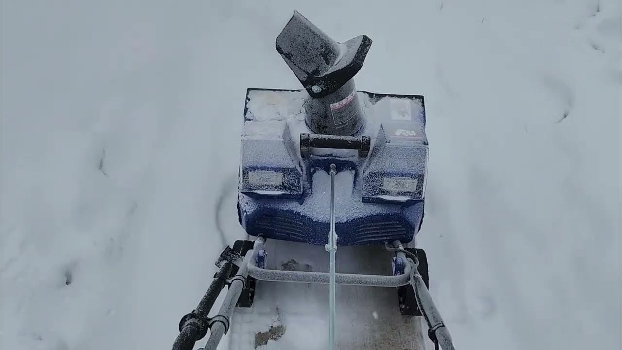 Snow Joe Snow Blower Review Does it actually work? YouTube