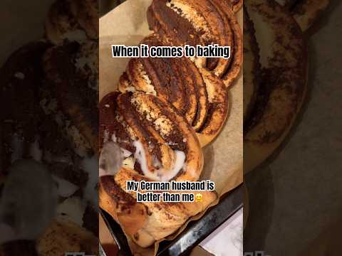 My German husband baked something for us❤️ #shortvideo #baking #fypシ #germany #food #fooddiaries