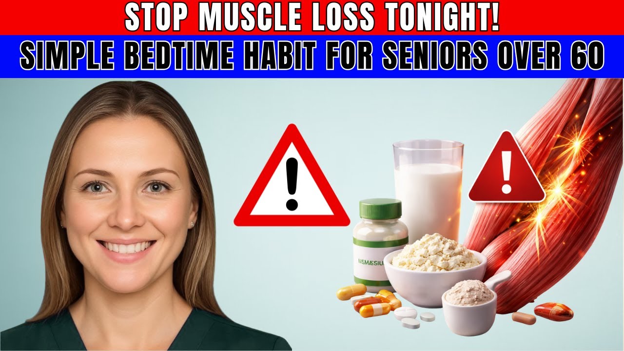 Over 60? Do This Before Bed to Stop Muscle Loss While You Sleep | Dr. Claire Whitmore