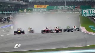 Malaysian Grand Prix 2013 Race Highlights