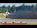 SMOKY Mig29 + Su22 Polish AF; DEPARTURE at Geilenkirchen; 35 Year NATO-AWACS