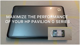 How to upgrade RAM on Your HP Pavilion G Series Laptop: Easy Tutorial