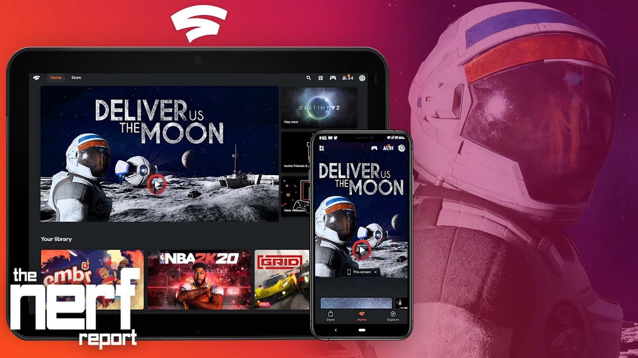 Deliver Us The Moon Coming To Google Stadia (VERY SOON) - The Nerf Report 