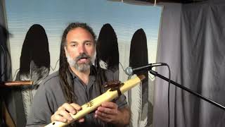 Singingtrees Native American Style Low B 432 Aeolian Minor Flute