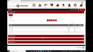 Customizing use of force drop downs and early alert notification for use of force