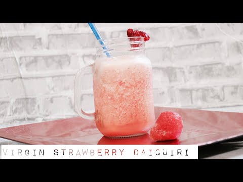 How to Make a Virgin Strawberry Daiquiri : Simply Cooking