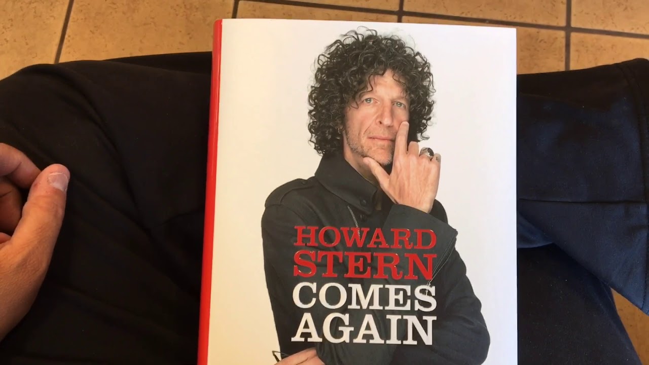 Howard Stern New Book Is It Worth It Comes Again Review - YouTube