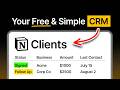 Your NEW Notion CRM | Full Notion Build Tutorial (Organize Clients &amp; Leads)