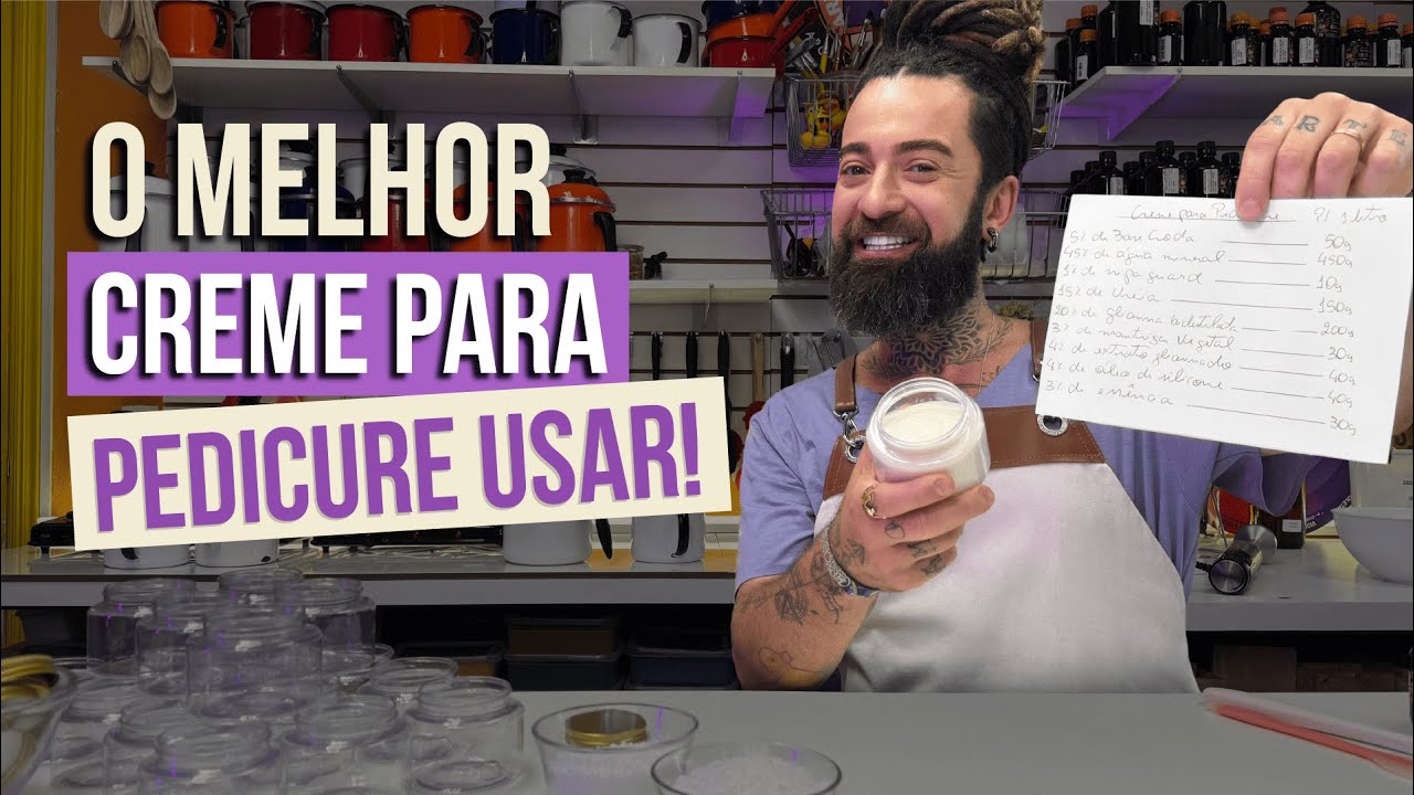 COMO FAZER O MELHOR CREME PARA PÉS RESSECADOS, PEDICURES VÃO AMAR O RESULTADO.