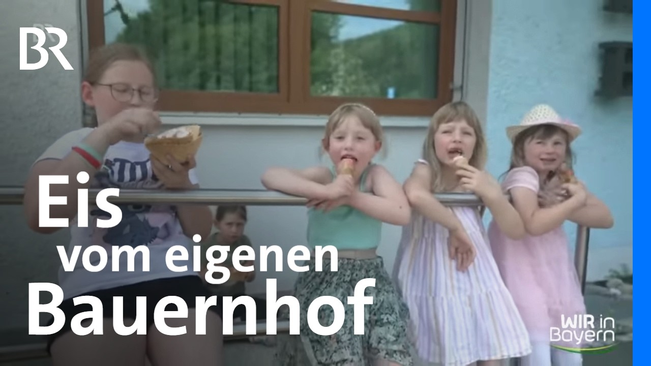 Landwirtschaft mal anders: Sprechende Kühe und mobile Eisdiele | Wir in Bayern | BR