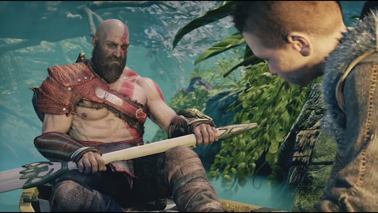 God of War ➰ We make progress fighting these demons to the mountain 🏔️ 