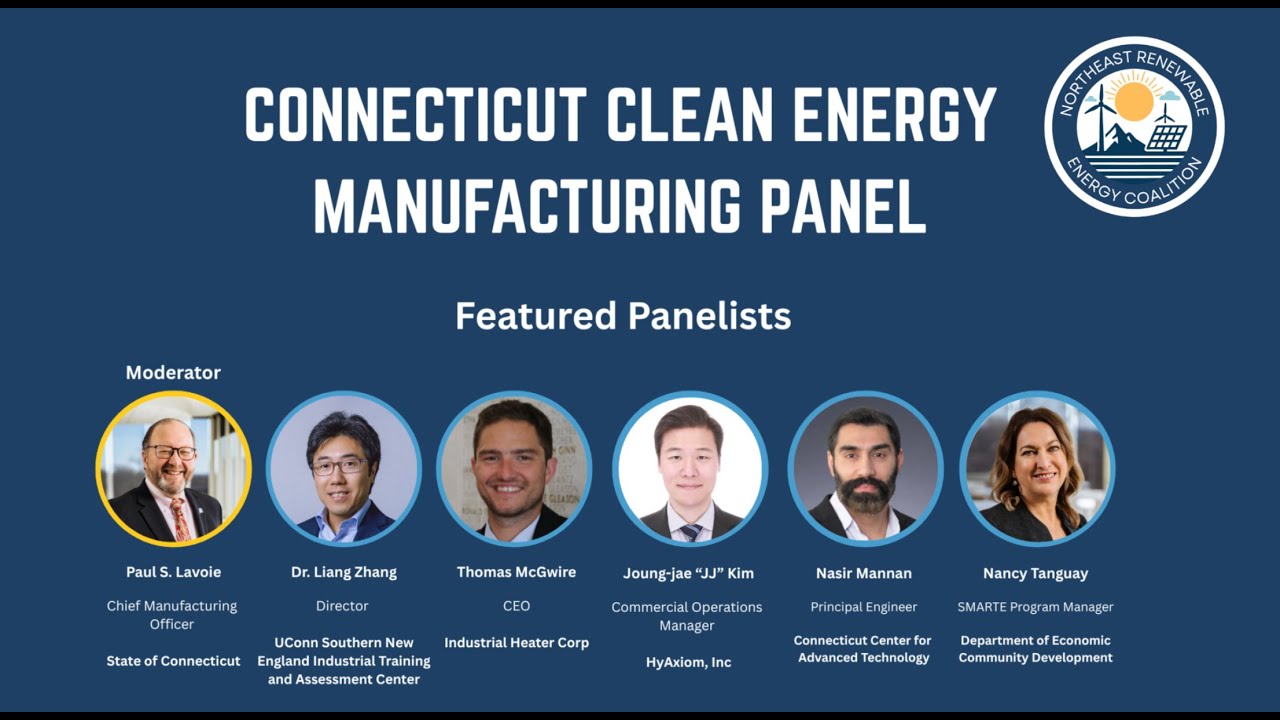 Connecticut Clean Energy Manufacturing Panel | CCEW