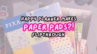 I Didn't Know This About The Happy Planner! | Paper Pads Flipthrough