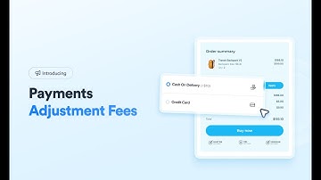 Introducing Payment Adjustment Fees