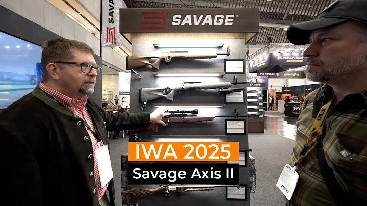 IWA 2025: Die Savage Axis II und Axis 2 Pro – jagdliche Repetierer in verschiedenen Ausführungen