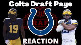 Indianapolis Colts Draft Kwity Paye With 21st Pick | NFL Draft Profile | Michigan Wolverines Star DE