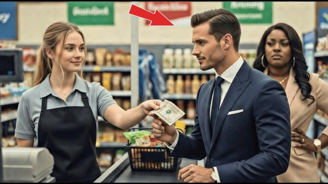 Millonario “Olvidó” Su Cartera — Una Cajera Que Pagó Por Él Dejó A Toda La Tienda En Silencio