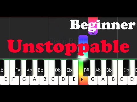 Unstoppable (Piano) - Sia