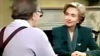 First Lady Hillary Clinton interview with Larry King - 1993