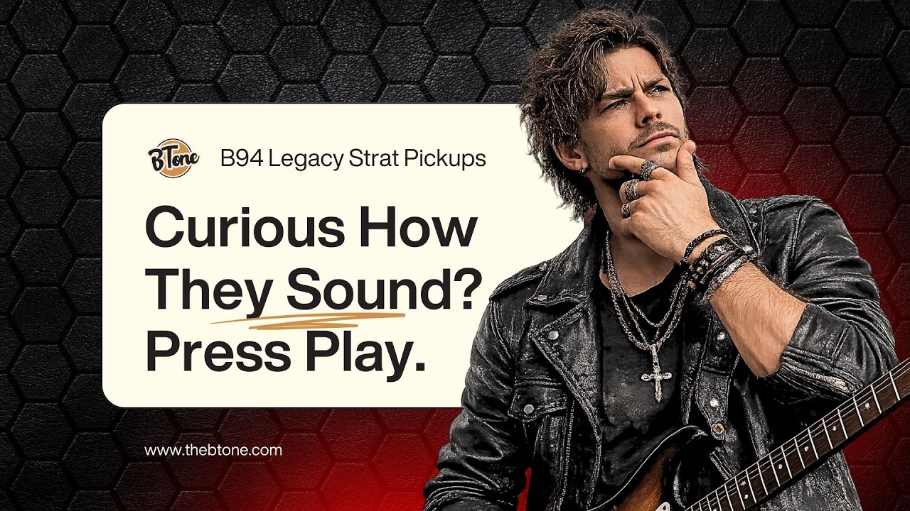 BTone B94S Legacy – Modern Strat Pickup Set Demo (Alnico V, RWRP)