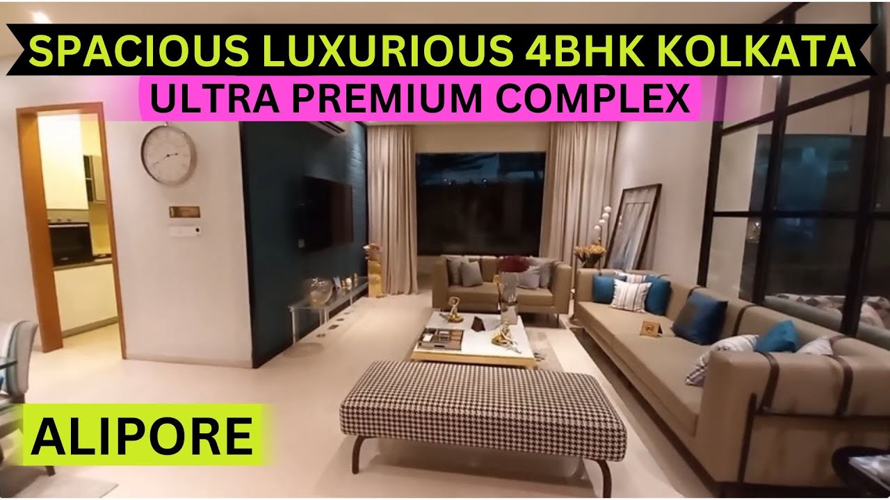 Premium Luxurious 4Bhk Flats For Sale In Alipore Kolkata📞8100293325 Tata 88 East 