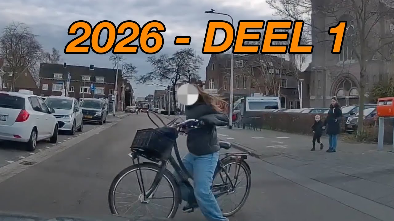 Dashcam Nederland 2026 | Crashes, Ongelukken & Bijna-Ongelukken (Deel 1)