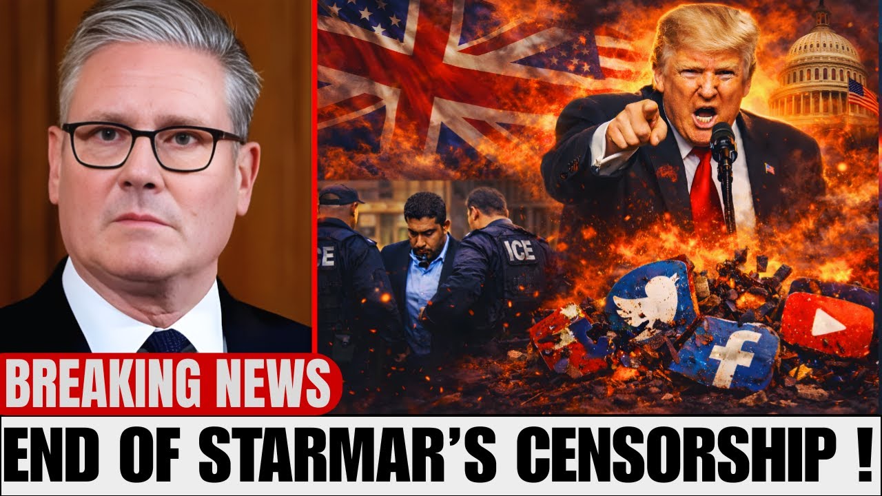 Starmer’s Secret Censorship Network EXPOSED – US Takes Action Against His Closest Ally!