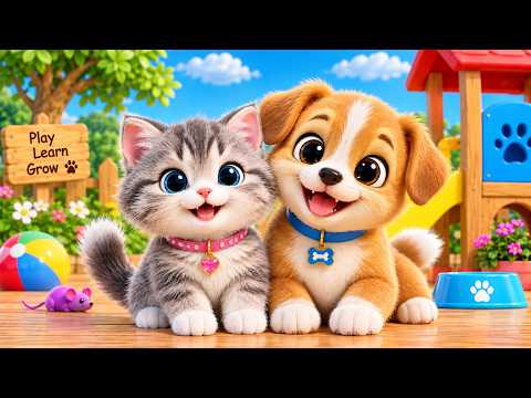 Meow Meow Billi Karti | Hindi Rhyme For Kids | म्याऊ म्याऊ | Balgeet In Hindi |