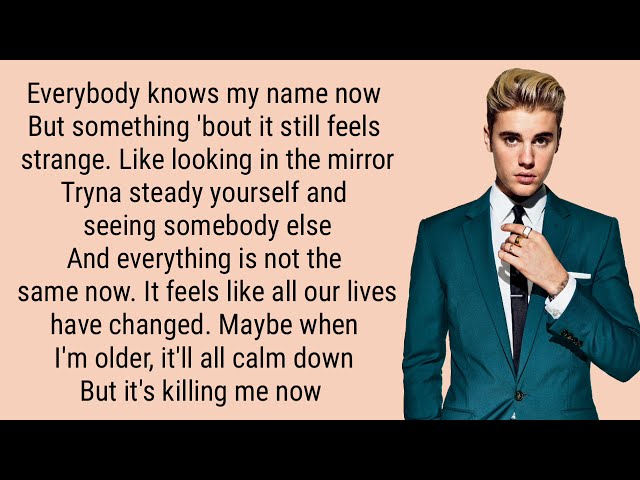 LONELY (lyrics) Justin Bieber class=