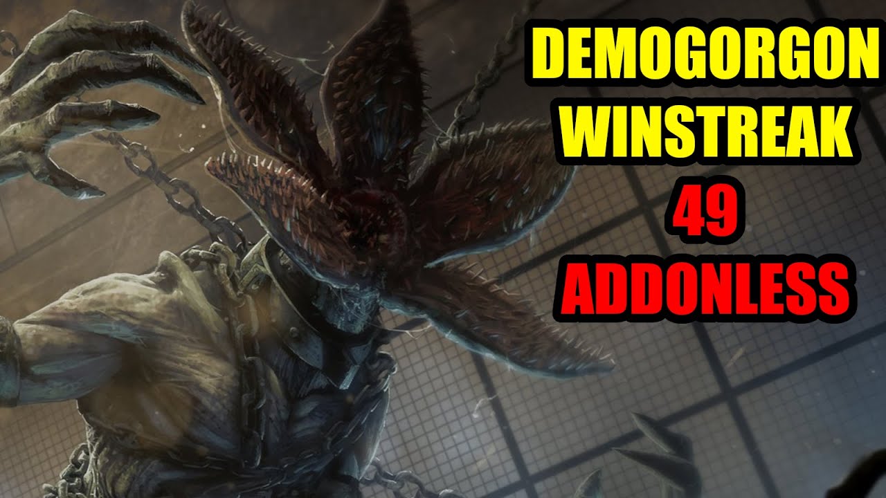 Demogorgon winstreak 49 addonless | Dead by daylight