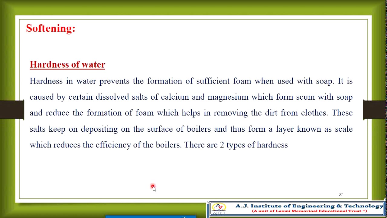 Water supply and treatment engineering 18cv46Module4 (part4) YouTube