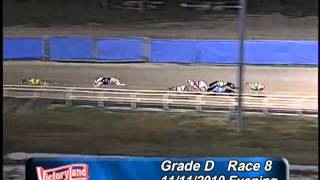 Victoryland 11/11/10 Evening Race 8