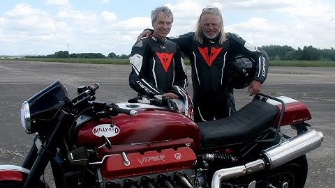 Allen and Henry set a new Guinness World Record on the Viper V10