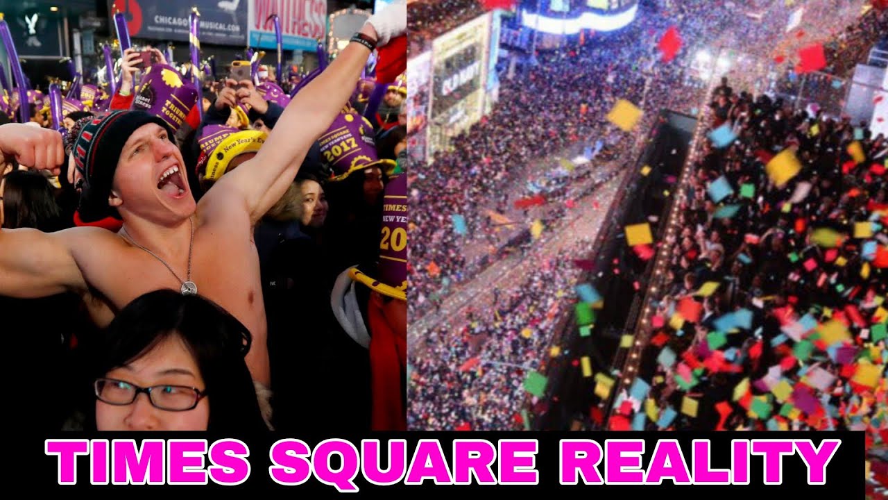 Шокирующая реальность празднования Нового года на Таймс-сквер 🎉✨