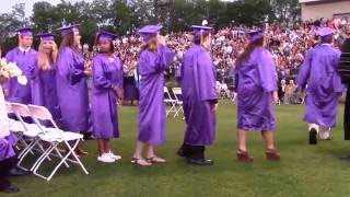 Columbia Central High School Graduation May 20, 2016,, in brief.