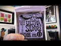 NEW! ULTRA SLINKY strings -  from Ernie Ball