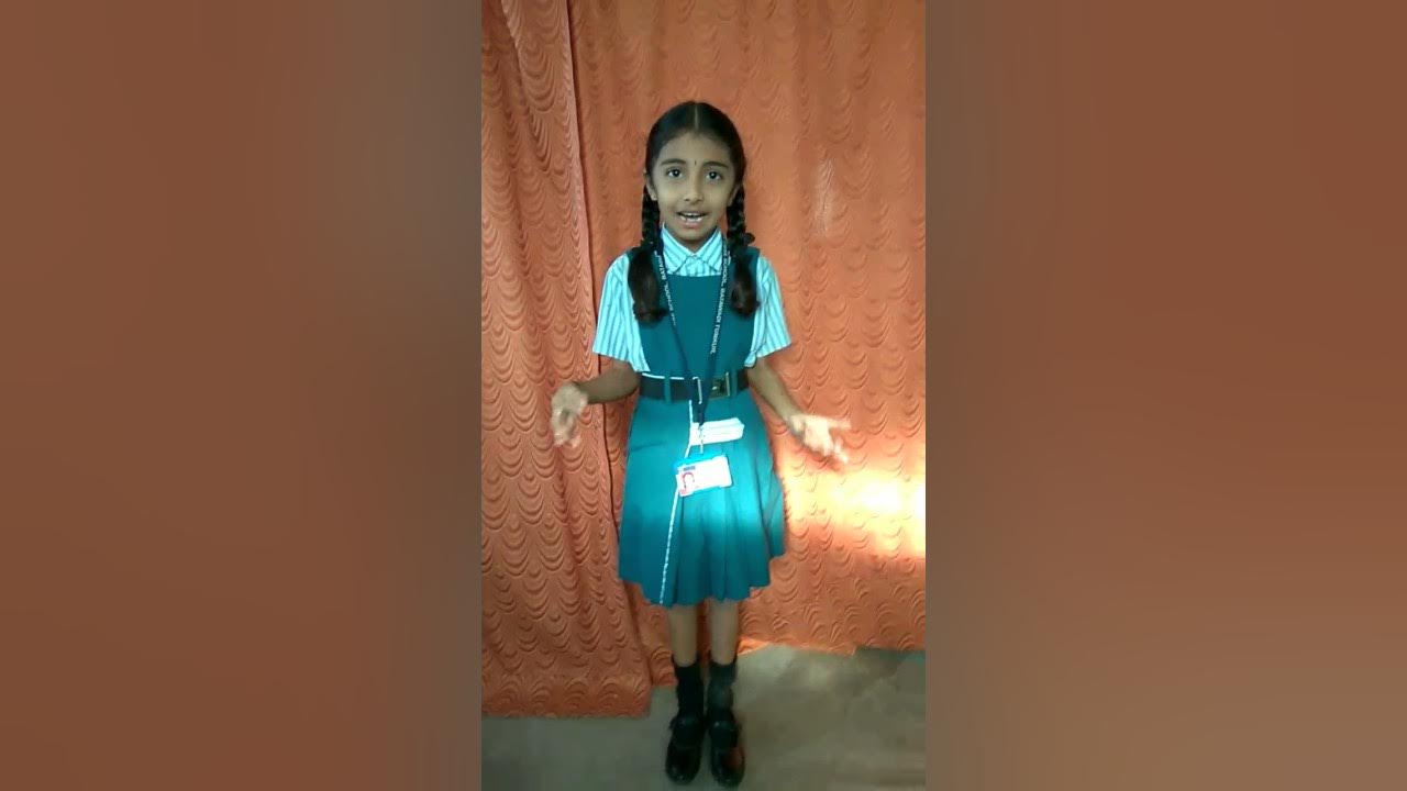 Poem recitation "Mother Earth" by Yuktha. S.V St. Mary's CBSE school